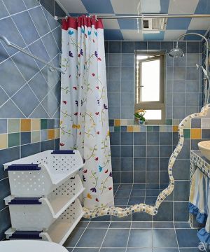 地中海房子卫生间装修设计效果图欣赏