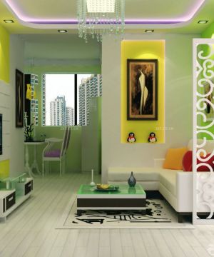 家装现代风格50平方小户型室内装修图片欣赏
