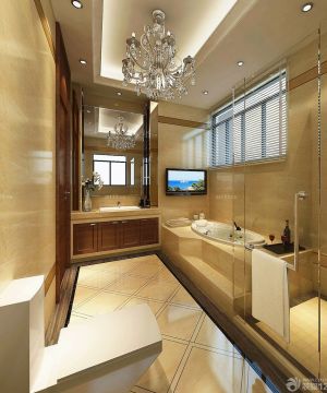 2023跃层房子欧式卫生间浴室装修设计图片大全