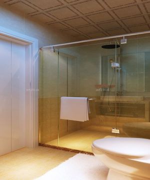 2023整体浴室玻璃淋浴间装修效果图片