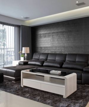 最新现代家装风格小户型客厅多功能沙发床摆放图片