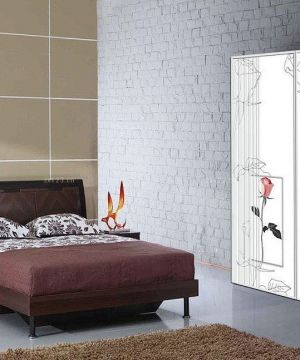 现代卧室衣柜装修设计效果图片