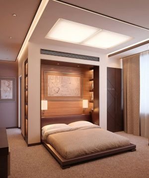 中式个性卧室设计装修效果图大全2023图片
