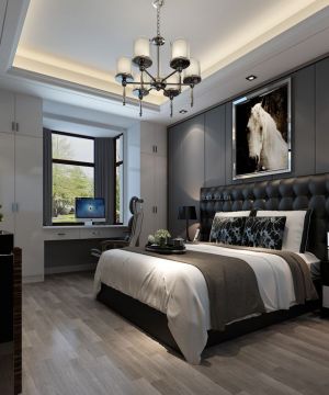 2023主卧室双人床设计效果图片