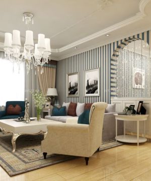 欧式风格家装客厅2023沙发大全