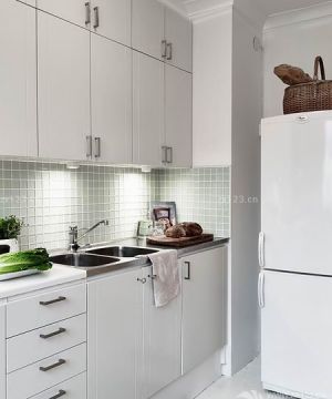 单身公寓厨房橱柜装修设计