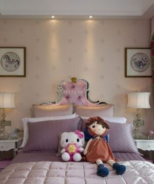 法式浪漫设计风格儿童房间效果图片大全