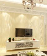 现代风格别墅设计客厅壁纸电视背景墙效果图赏析