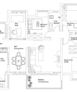 2023最佳四室房子户型图设计