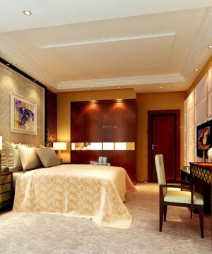 古典欧式卧室门颜色搭配效果图