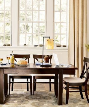 家庭餐厅装修效果图大全2023图片 餐桌椅子装修效果图片