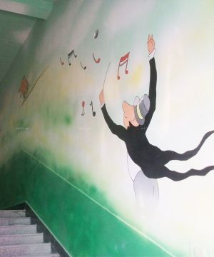 某市幼儿园手绘墙壁画设计