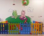 上海幼儿园室内简单手绘墙装修效果图
