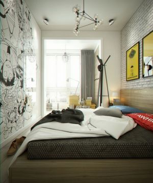 单身公寓温馨卧室设计