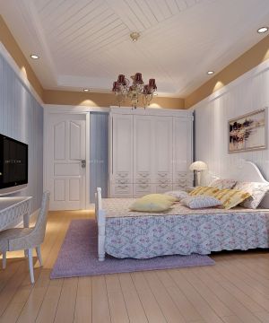 北欧风格卧室墙面颜色搭配装修设计效果图