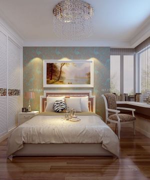 现代家装卧室飘窗设计效果图欣赏