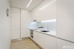 现代时尚厨房白色橱柜装修设计效果图片