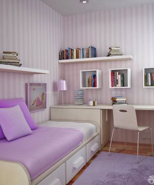 现代风格家装小卧室装修效果图欣赏