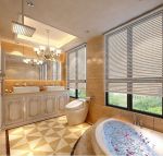 欧式风格家装浴室设计效果图