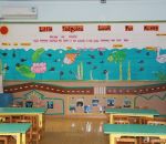 幼儿园室装修效果图 墙面设计装修效果图片