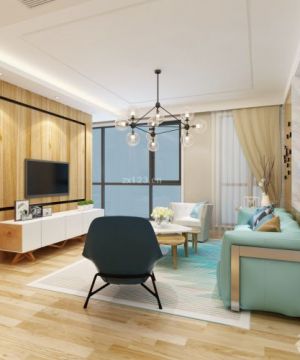 89平米房子设计客厅装饰效果图