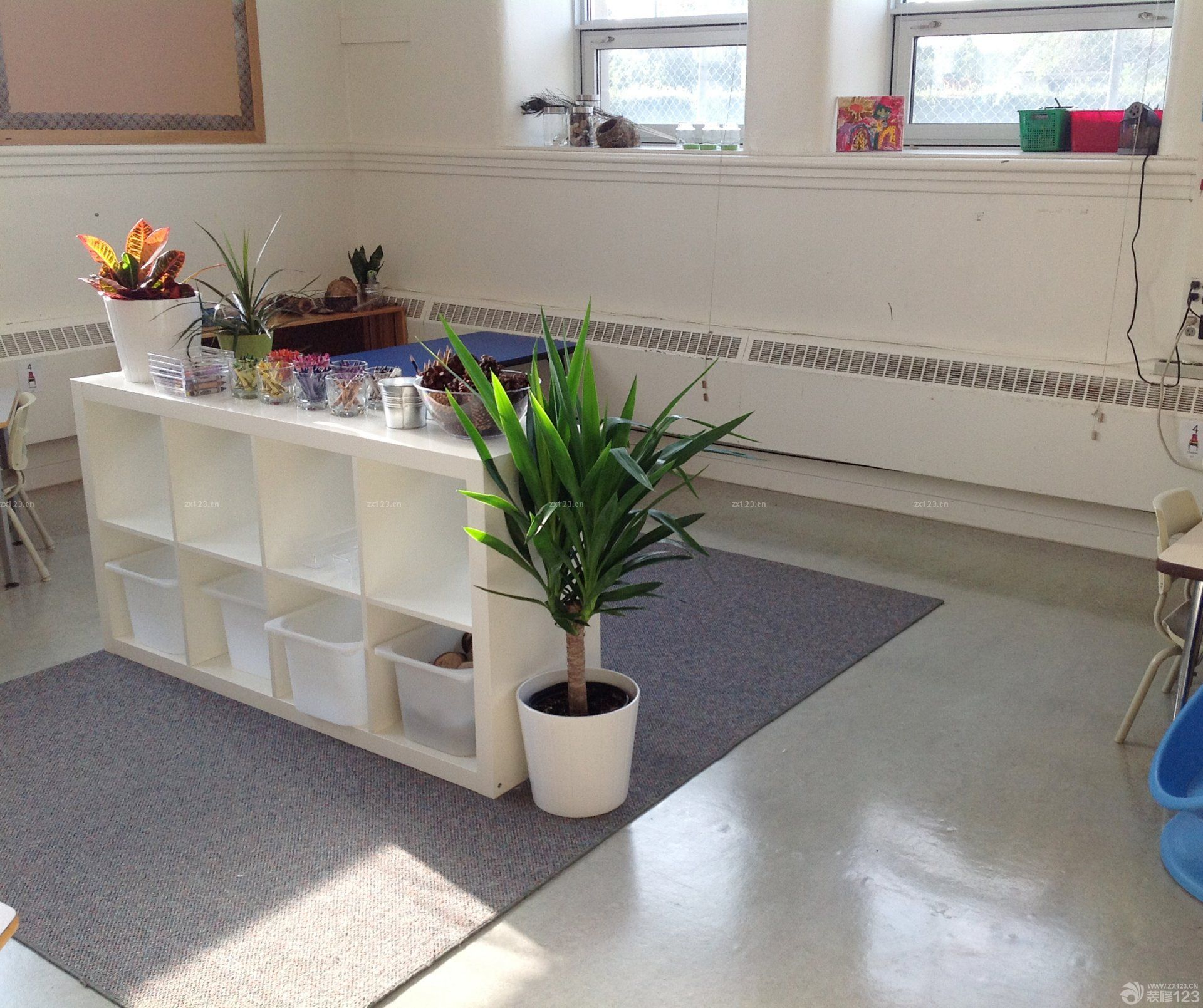幼儿园中班教室环境布置效果图图片