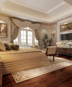 欧式新古典室内卧室装修效果图大全