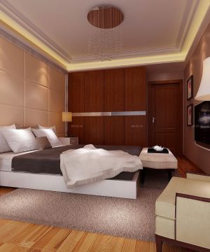 卧室壁橱装修效果图大全2023图片 温馨卧室设计
