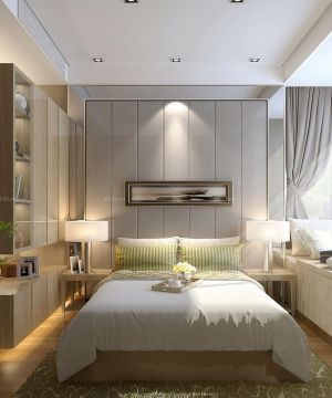 最新欧式小户型卧室橱柜装修效果图