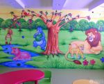 幼儿园室内手绘墙设计效果图
