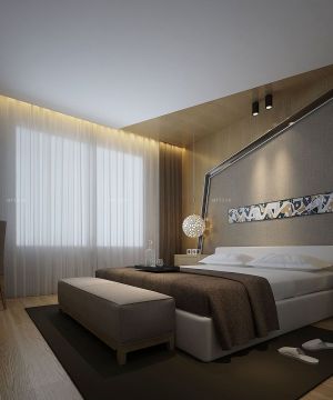 简欧式个性卧室装修设计效果图