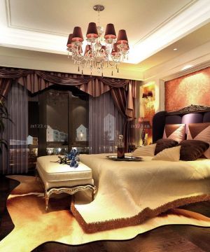 婚房卧室装修效果图大全2023图片 欧式古典风格