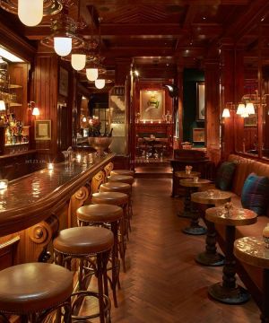 古典欧式风格小户型酒吧装修效果图