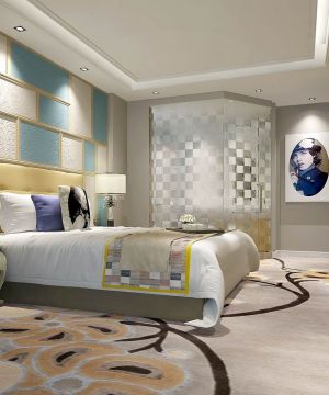 欧式主卧室装修效果图大全2023图片 床头墙效果图