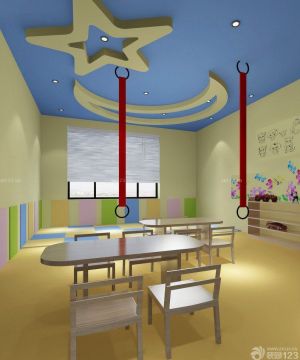 最新现代幼儿园教室装修设计效果图片欣赏