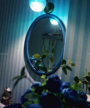 婚房设计卫生间镜子装修效果图片