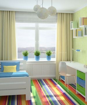 现代风格5平方米卧室装修效果图欣赏