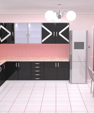 最新现代风格厨房装修设计图