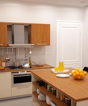 现代简约风格小厨房设计装修图片