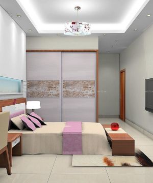 韩式榻榻米卧室家具装修设计图片