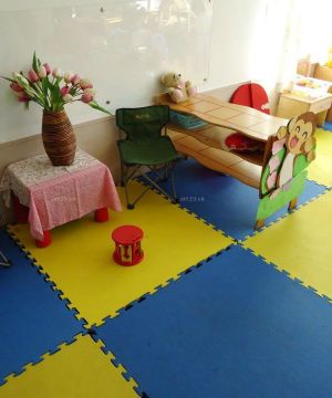 简约幼儿园室内环境布置设计图片