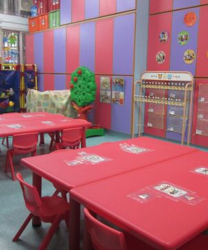 特色幼儿园教室背景墙装修效果图集