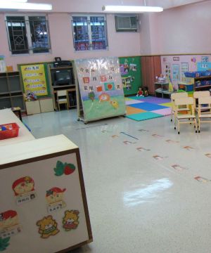 特色幼儿园室内地砖装修效果图片