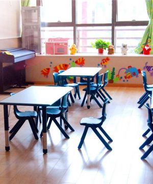 现代小型幼儿园教室设计效果图片