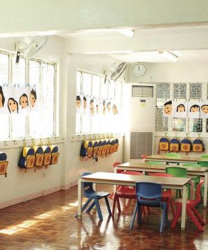 现代幼儿园教室窗户设计效果图