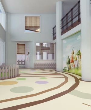 郑州幼儿园大厅装修效果图片欣赏