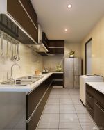 现代室内装修小厨房设计效果图