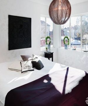 1000平米房屋北欧风格卧室装修效果图