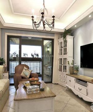 地中海风格家居设计电视柜样式