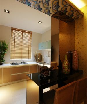 现代家装风格小厨房设计效果图